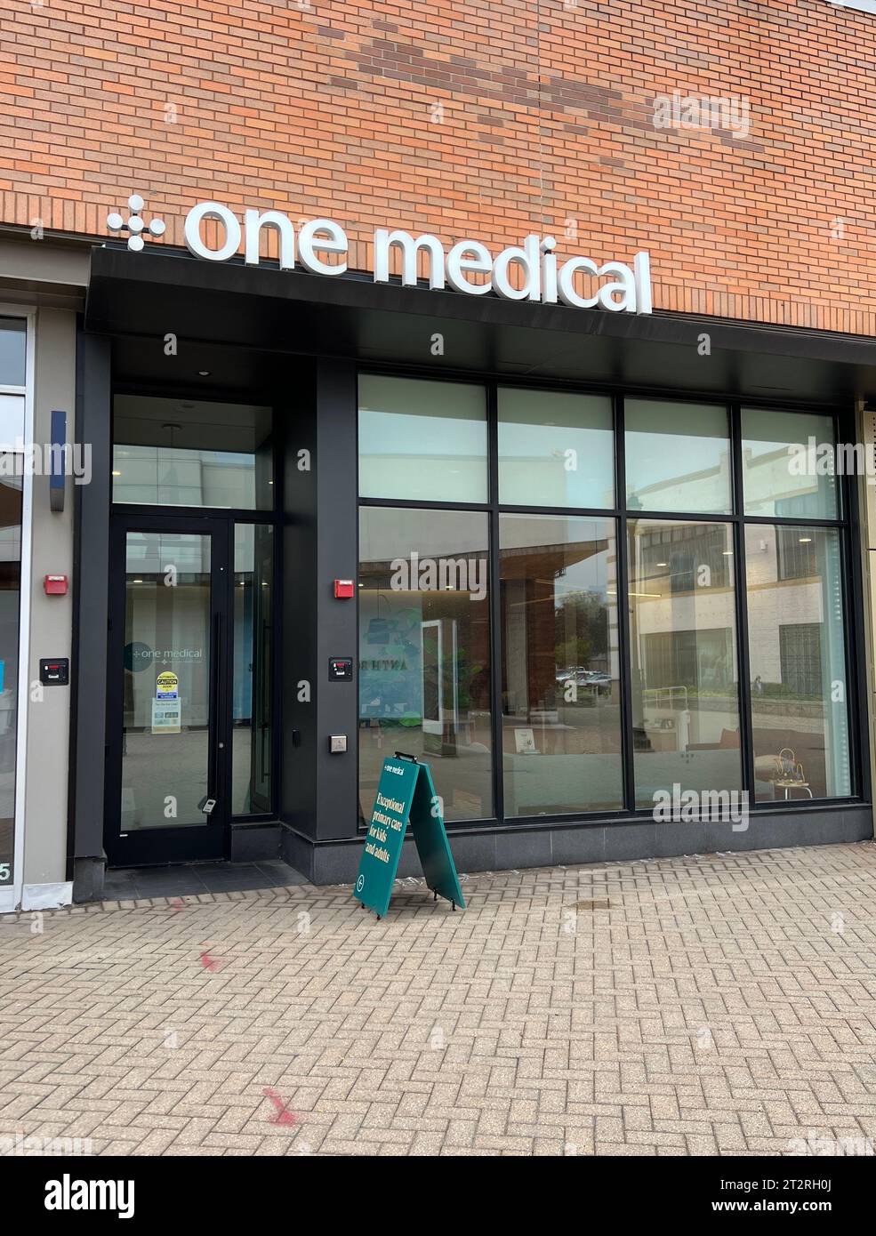 One Medical primary care clinic at Old Orchard shopping center. Amazon acquired One Medical for $3.9 billion in February 2023 Stock Photo