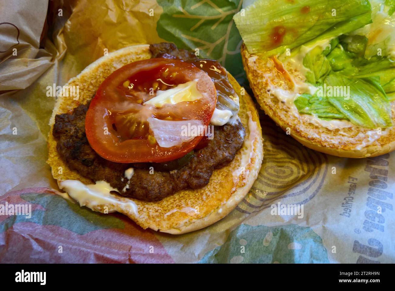 Burger King ist eine USamerikanische Schnellrestaurantkette mit Sitz
