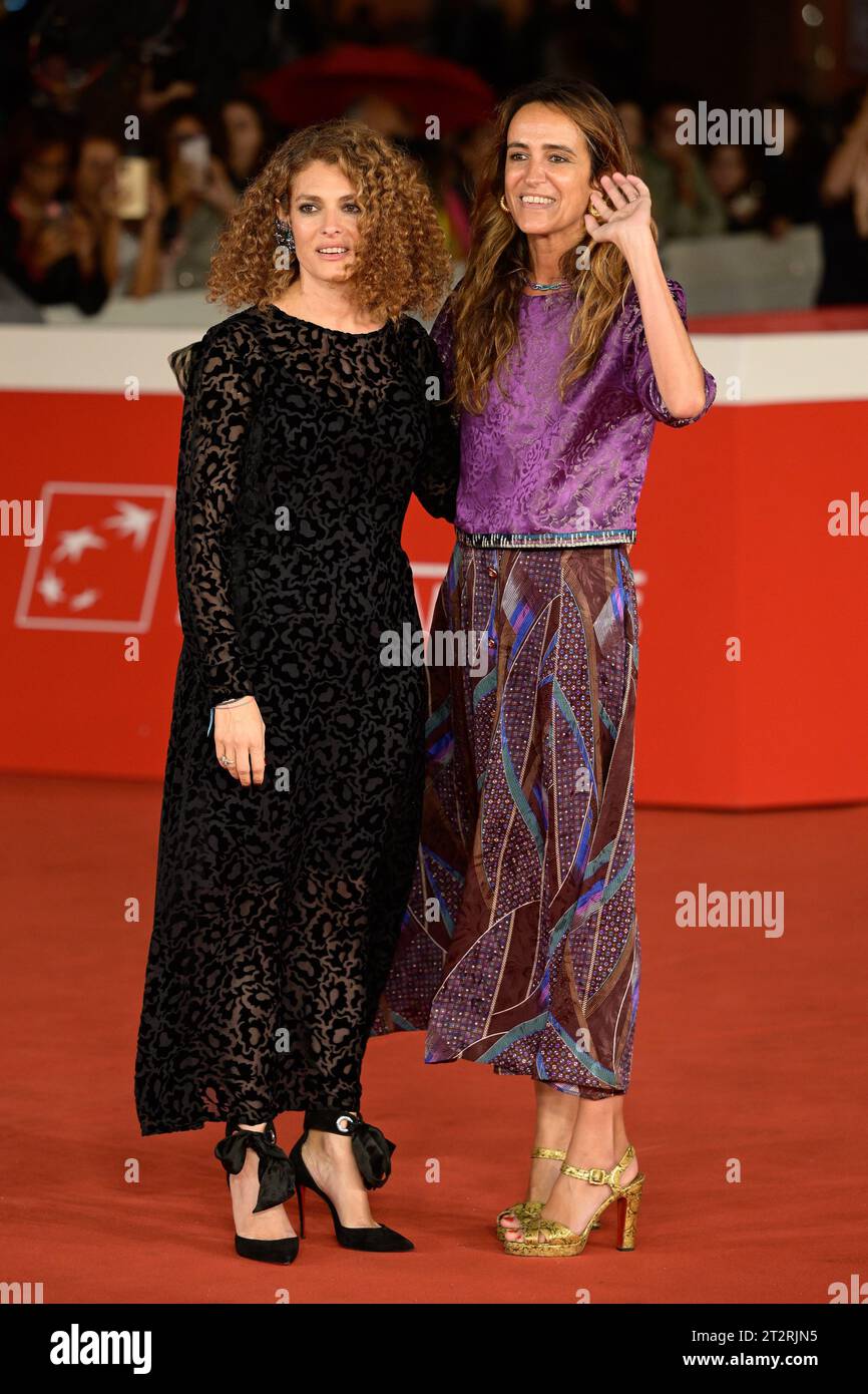 Ginevra Elkann and Coco Brandolini D'Adda attends the red carpet of the ...