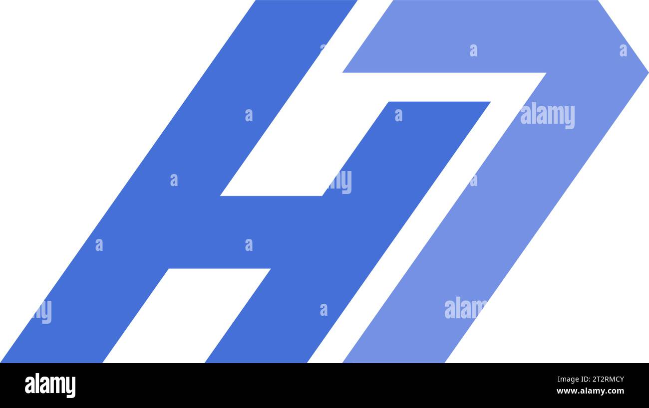 Letter h7 logo hi-res stock photography and images - Alamy
