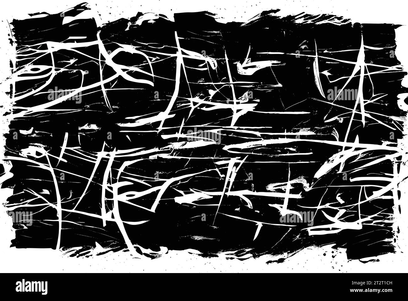 Black and white Grunge Texture . Abstract art. Grunge Texture Abstract