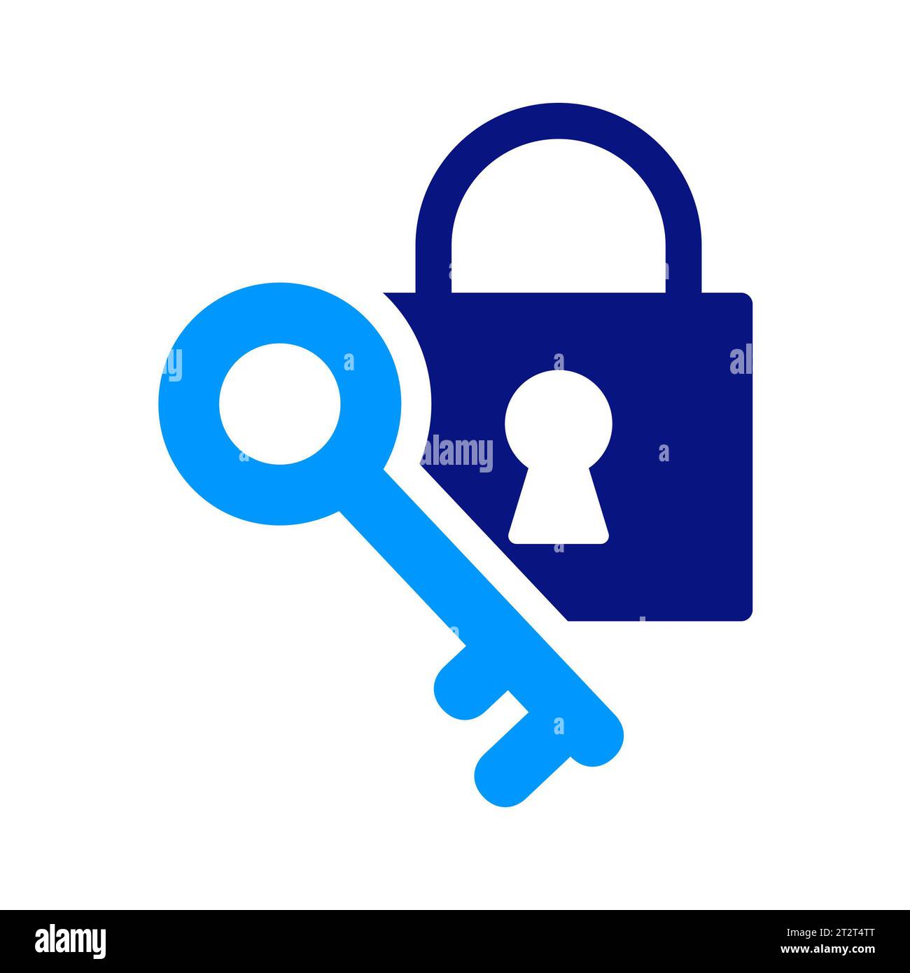 Lock And Private Key, Door Keylock. Padlock. Change Password, Security