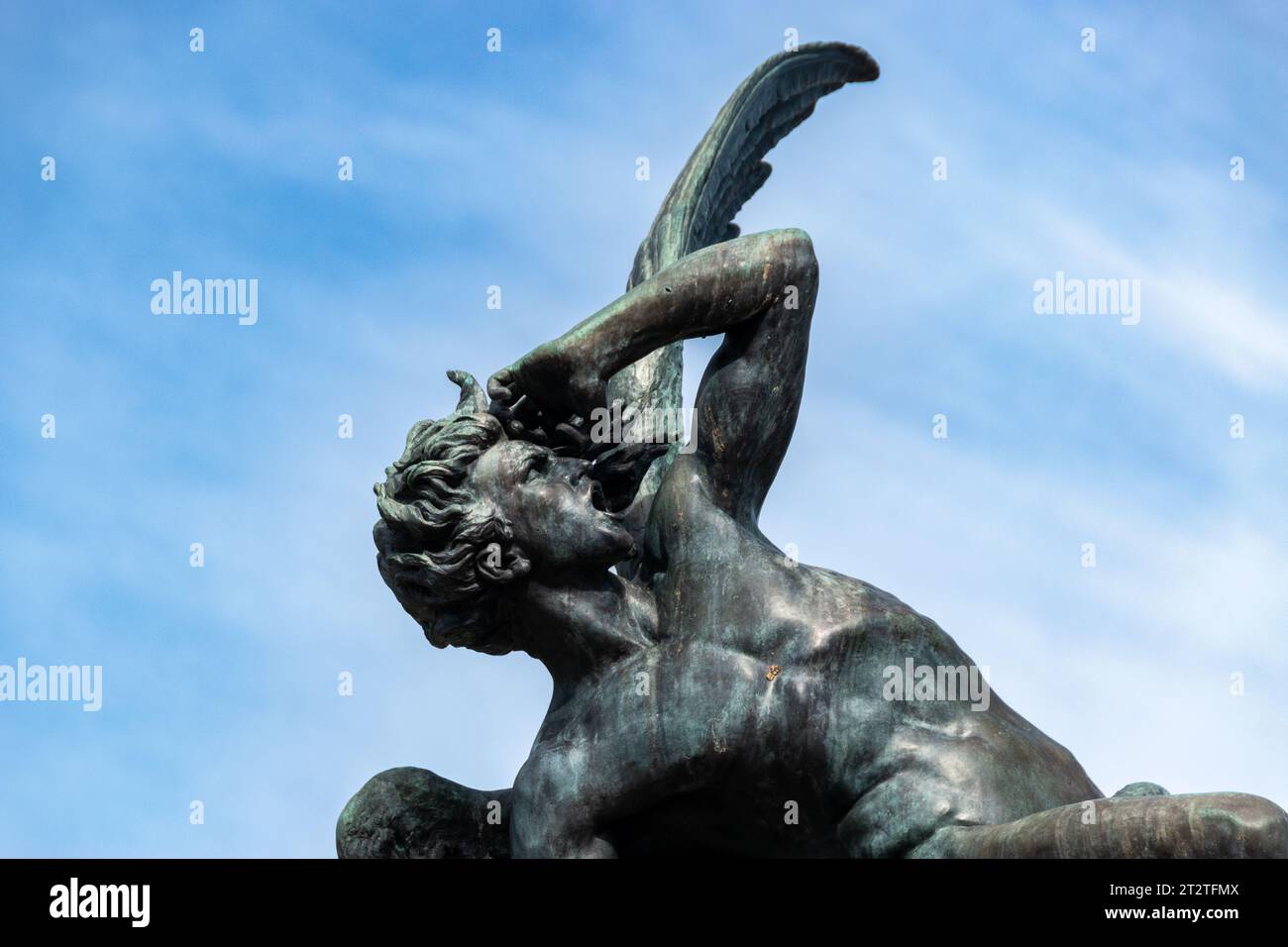 The fallen angel statue of Madrid is the unique statue dedicated to the