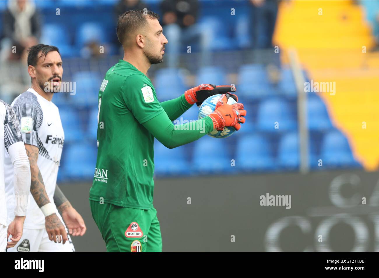 Lecco, Italy. 21st Oct, 2023. Serie BKT official ball during the Serie B  match between Lecco and Ascoli at Stadio Rigamonti - Ceppi on June 30, 2023  in Lecco, Italy.(Photo by Matteo