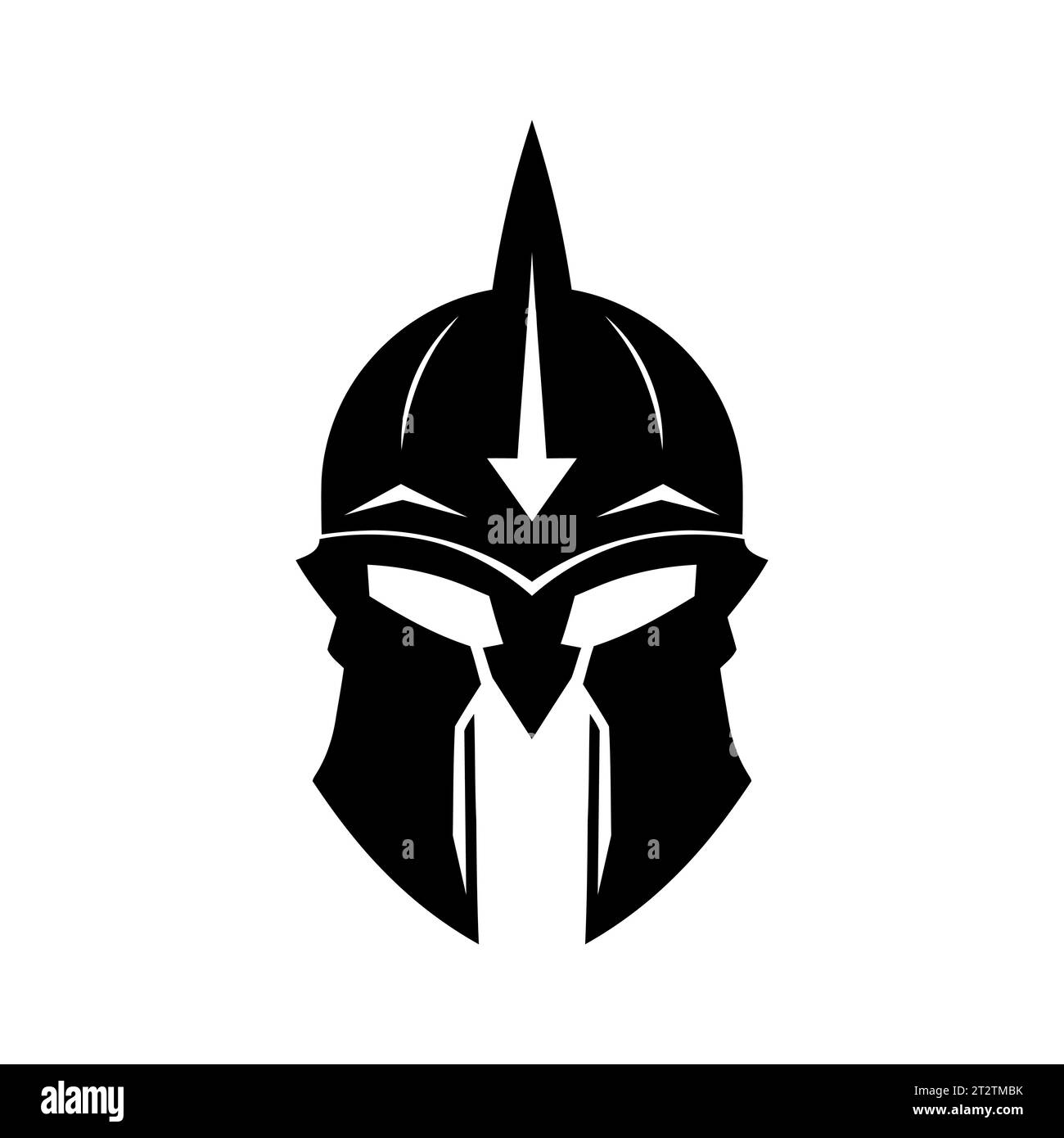 Combat helmet icon. Black spartan helmet icon. Roman helmet. Vector