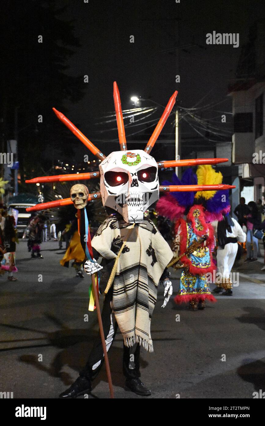 Day of the Dead in San Gregorio Atlapulco, Mexico City Stock Photo