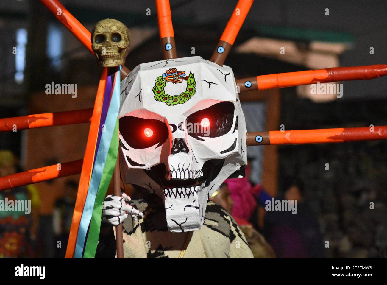 Day of the Dead in San Gregorio Atlapulco, Mexico City Stock Photo