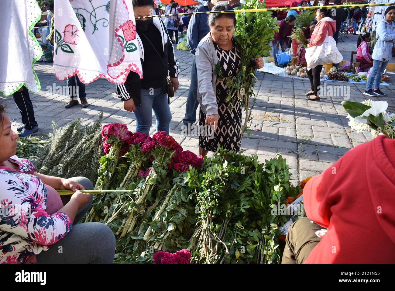 Day of the Dead in Huaquechula, Puebla Stock Photo