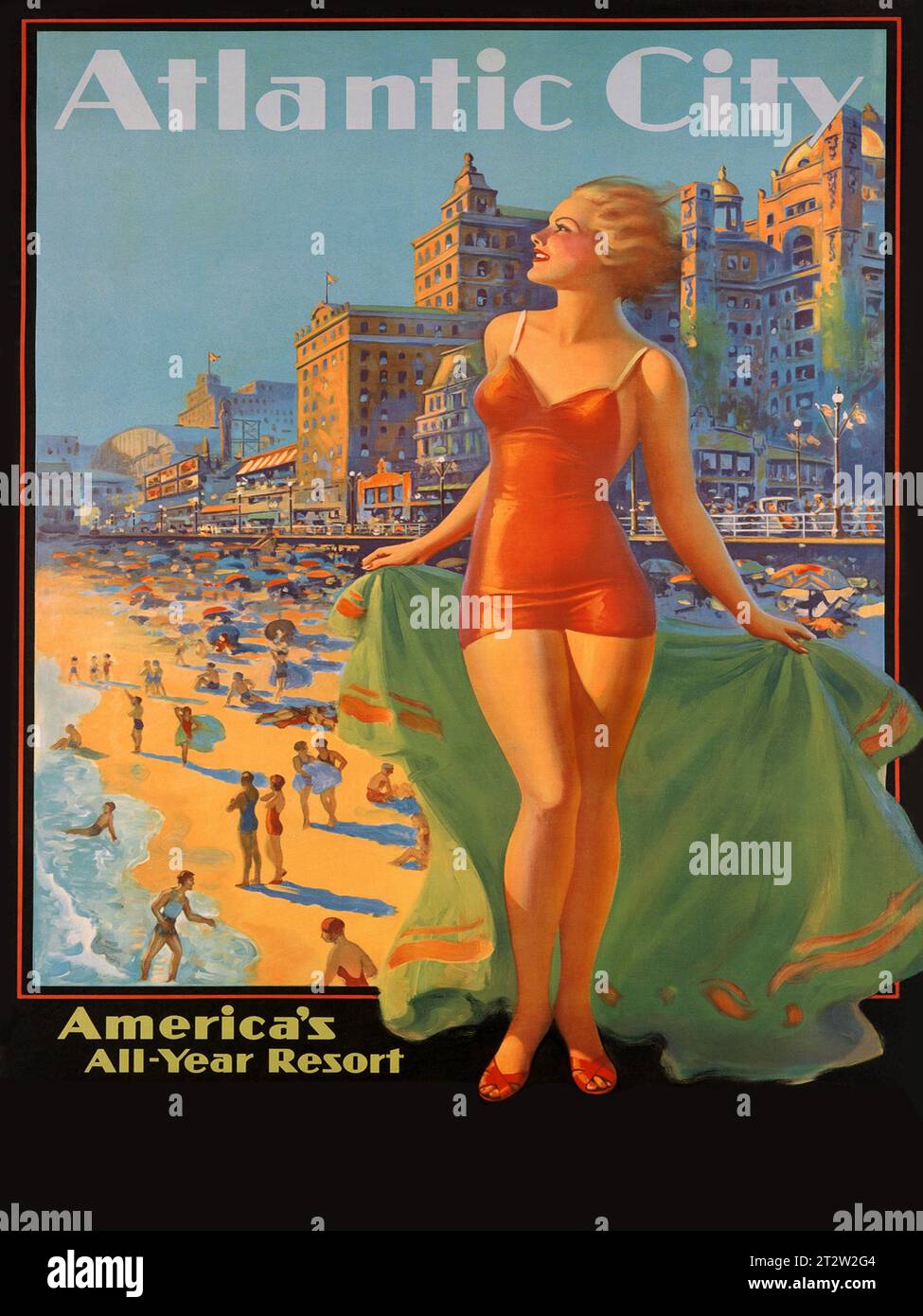 Reproduction vintage travel posters worldwide Stock Photo Alamy
