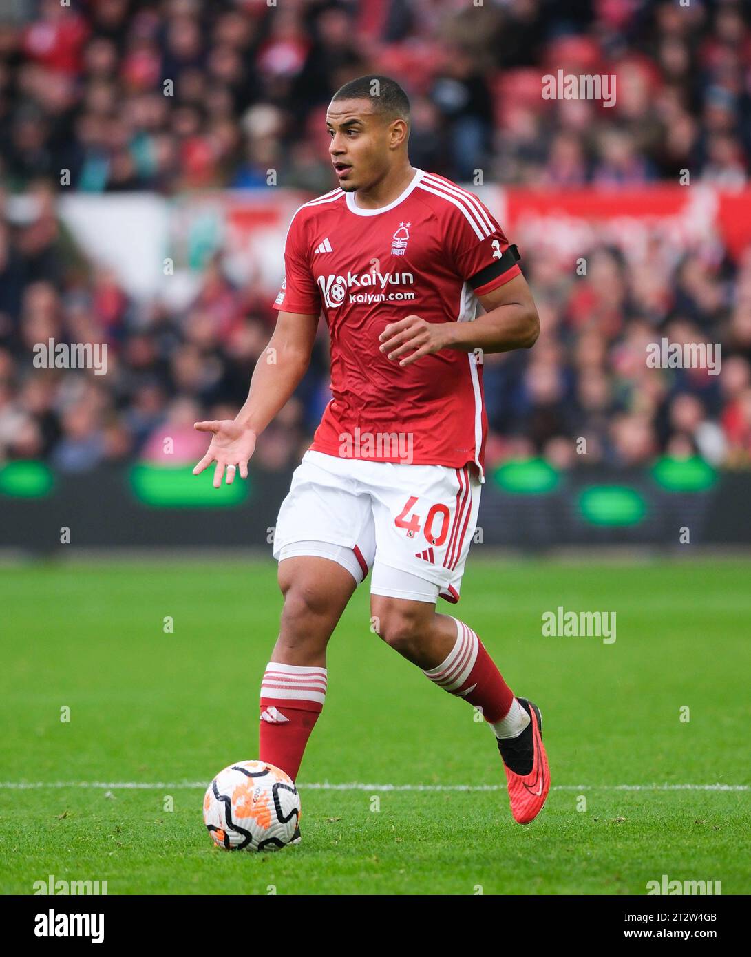 The City Ground, Nottingham, UK. 21st Oct, 2023. Premier League