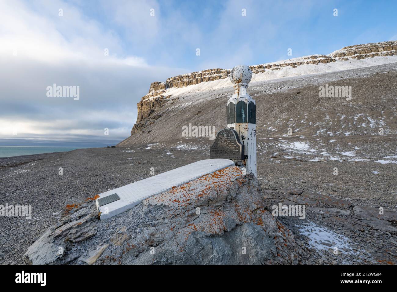 Canada, Nunavut, Resolute Bay, Erebe Bay, Beechey Island. Historic