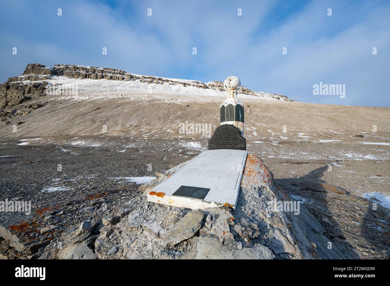 Canada, Nunavut, Resolute Bay, Erebe Bay, Beechey Island. Historic