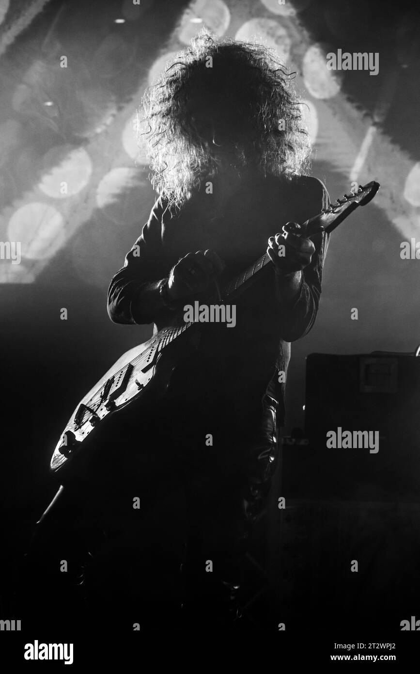 Kavus Torabi, musician, playing with The Utopia Strong at St Stephen's