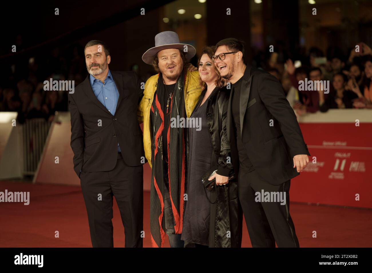 ROME, ITALY - OCTOBER 21: Zucchero Adelmo Fornaciari attends a red