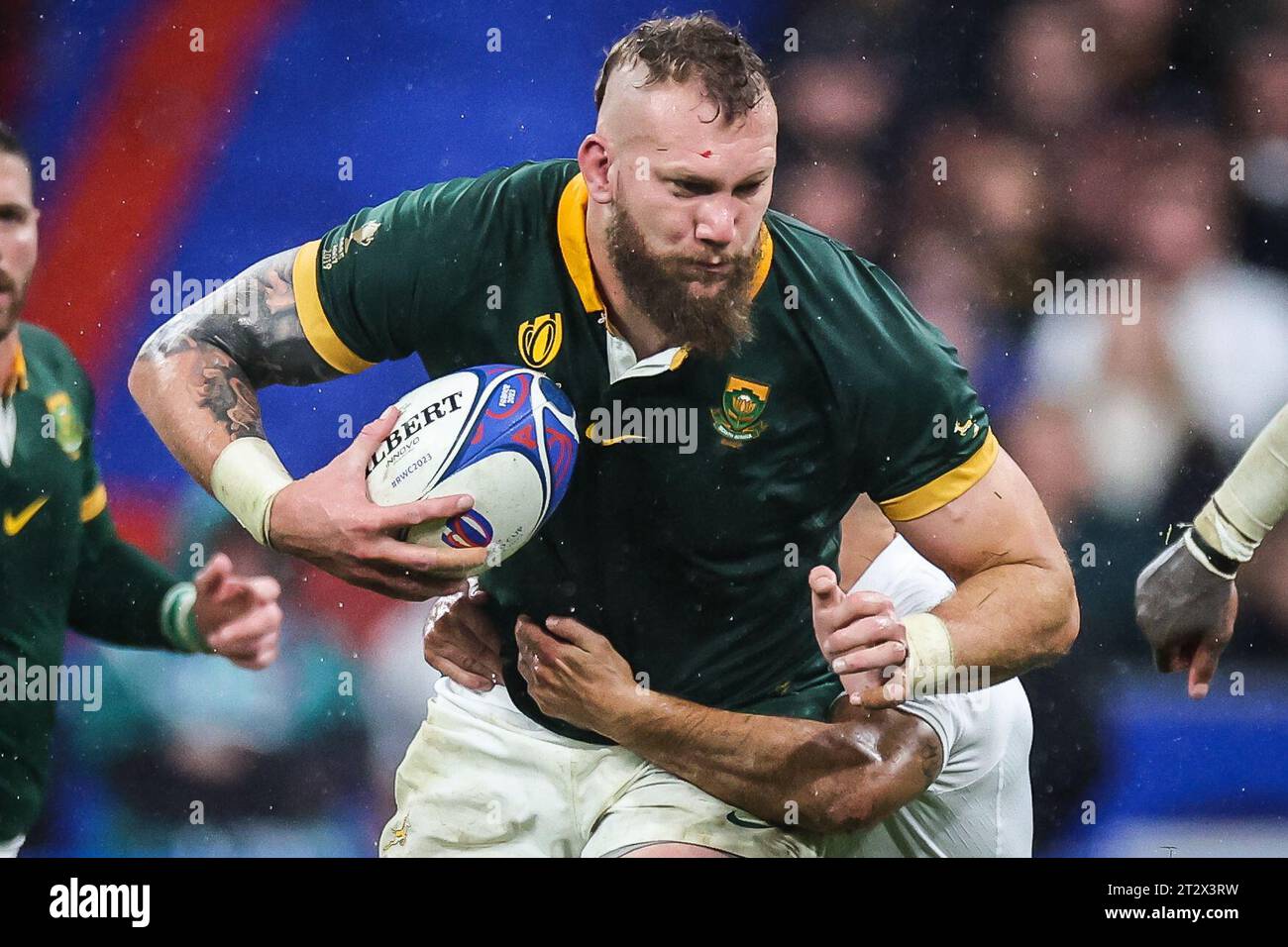 Saint-Denis, France, France. 21st Oct, 2023. Rudolph Gerhardus (Rg) SNYMAN of South Africa during the World Cup 2023, semi-final match between England and South Africa at Stade de France on October 21, 2023 in Saint-Denis near Paris, France. (Credit Image: © Matthieu Mirville/ZUMA Press Wire) EDITORIAL USAGE ONLY! Not for Commercial USAGE! Credit: ZUMA Press, Inc./Alamy Live News Stock Photo