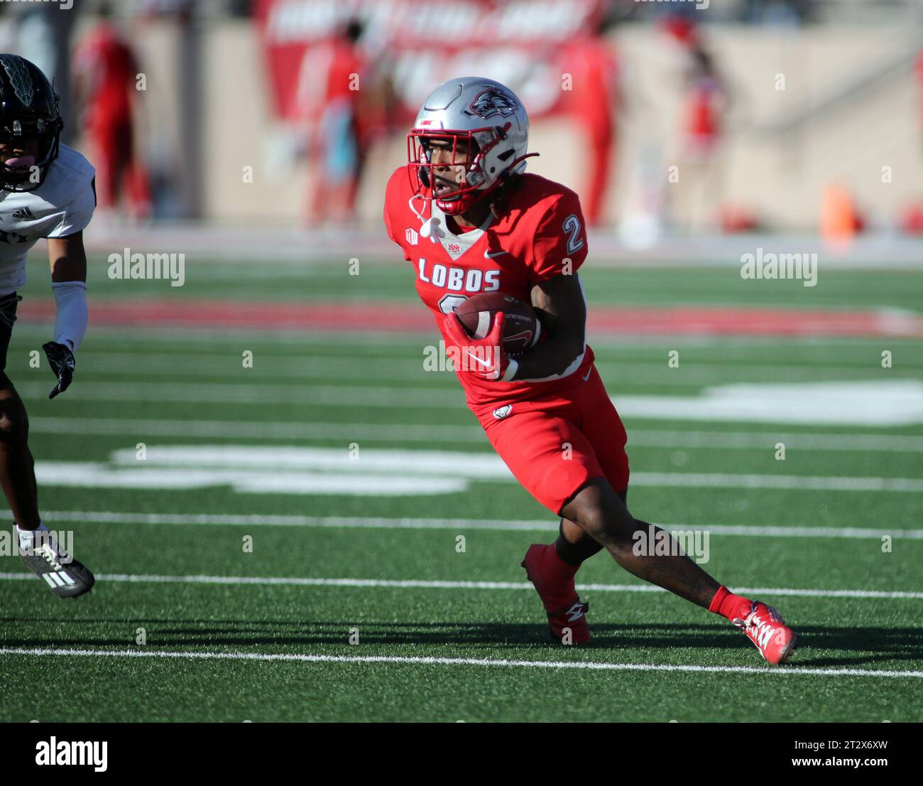 October 21, 2023 - New Mexico Lobos running back Andrew Henry #2 runs ...