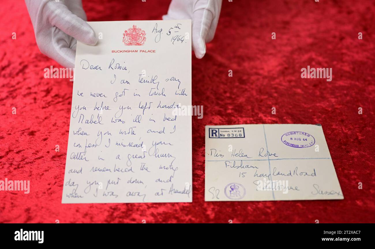 Leinfelden Echterdingen, Germany. 19th Oct, 2023. A letter from the