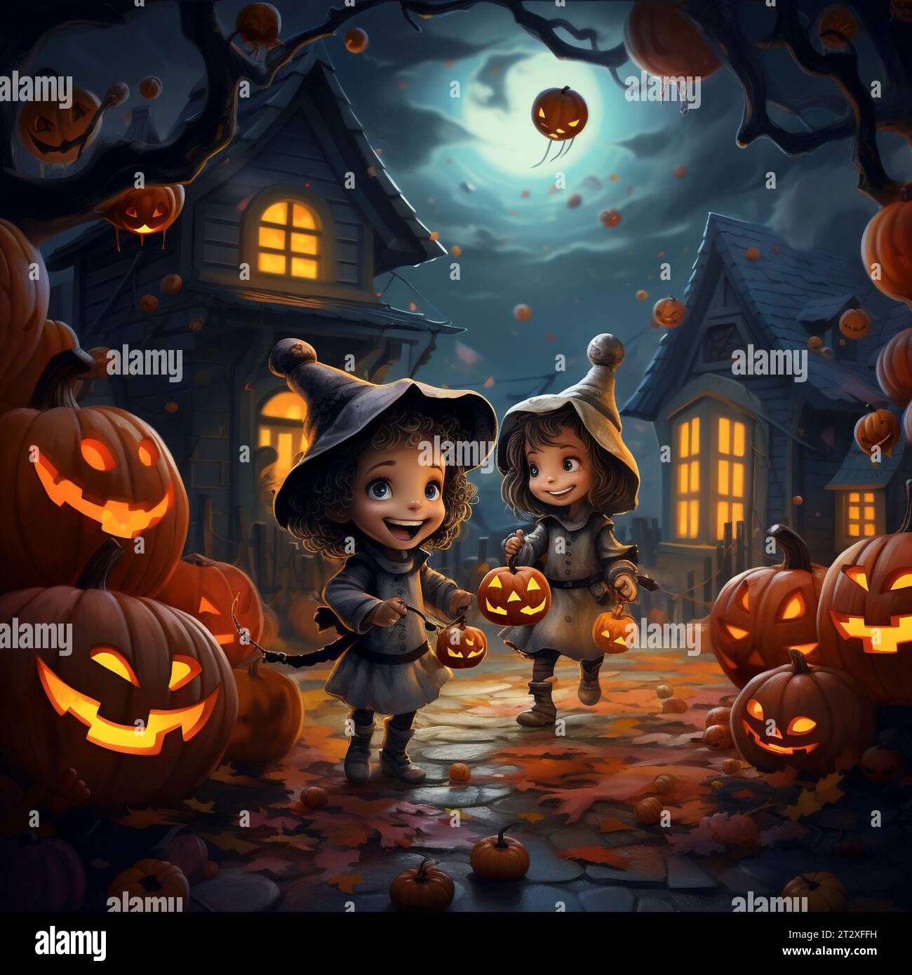 Halloween character kid cartoon in Halloween vampire costume 21594277 PNG