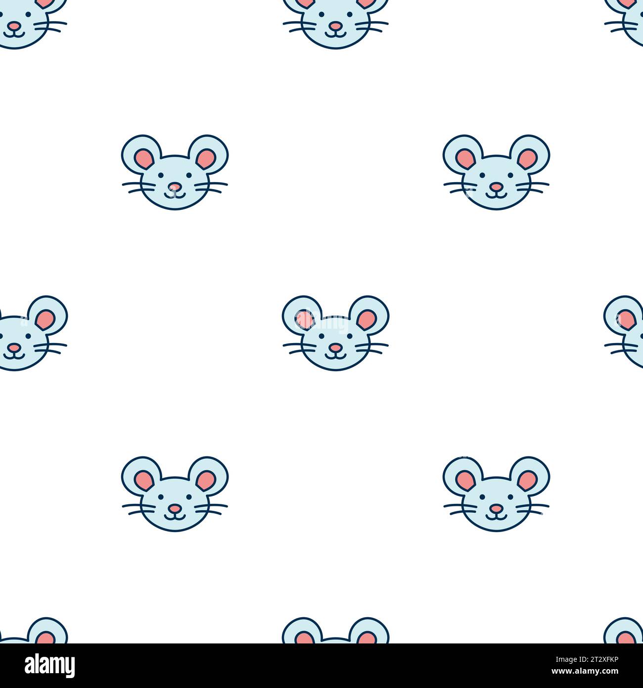 Mouse muzzle. Rat character is in doodle style for designing baby ...