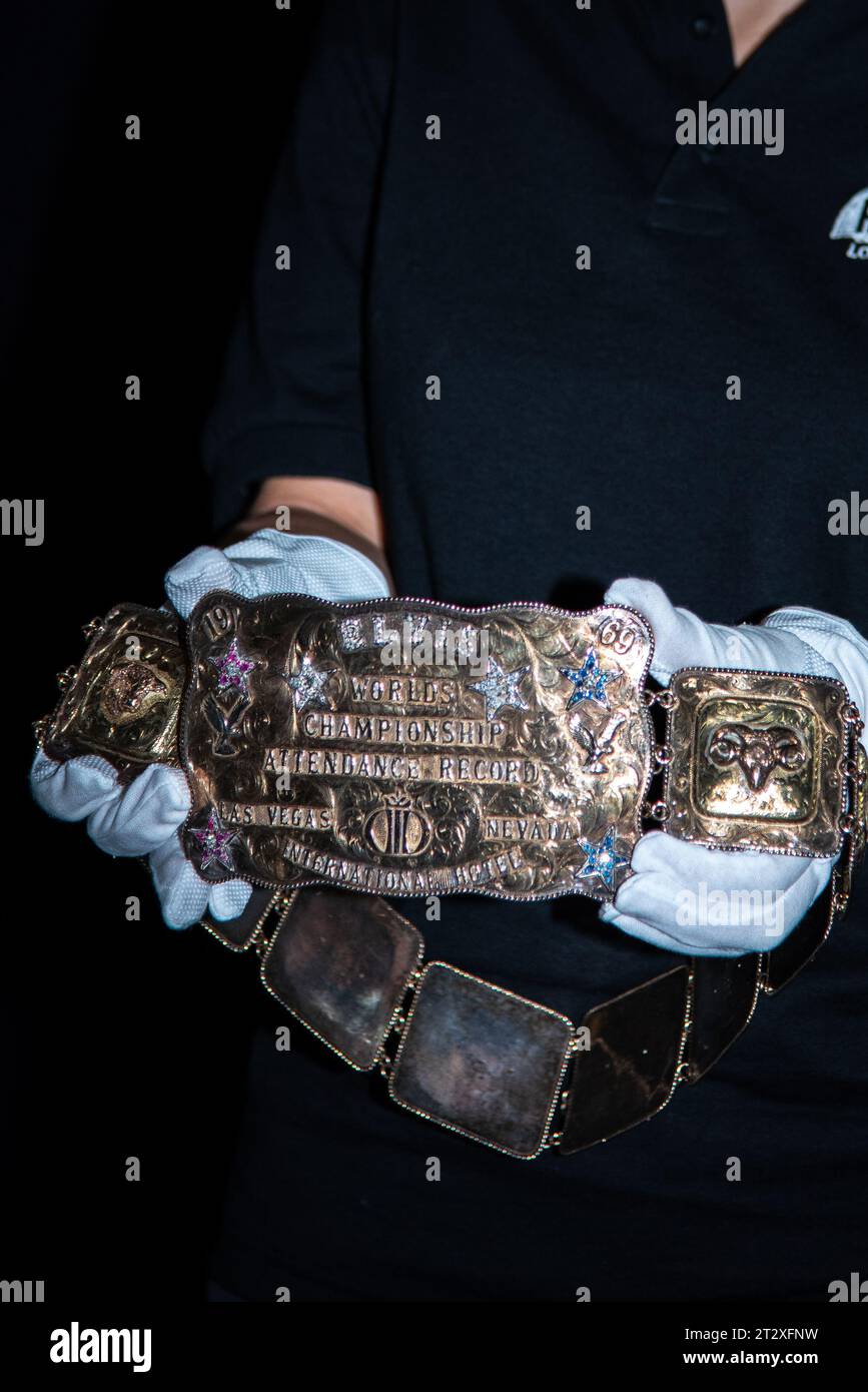 Elvis Presley Gold Belt