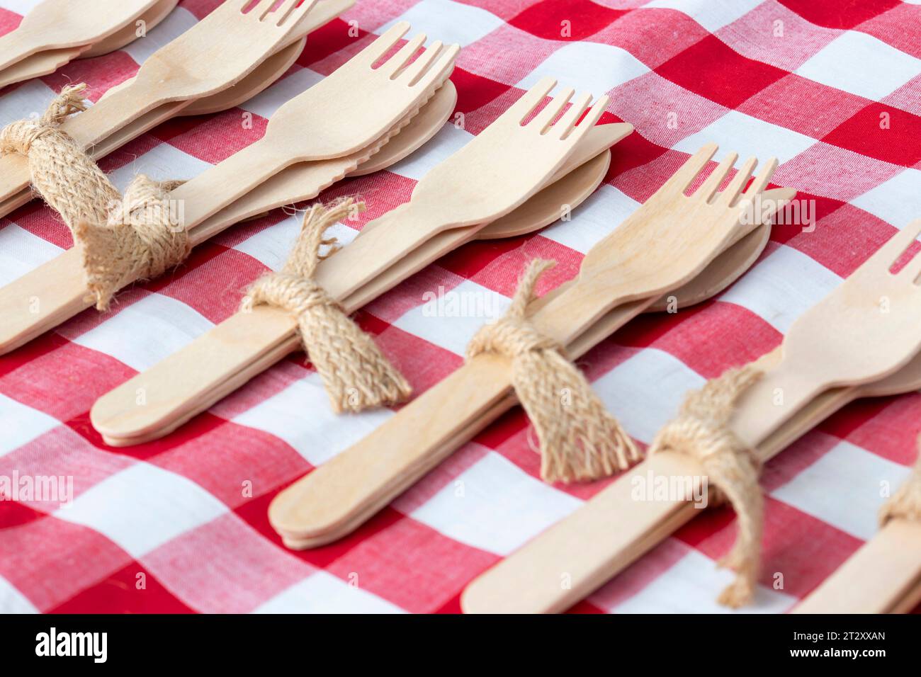 Spoon Fork Placed Plastic Container Protect Stock Photo 621668096