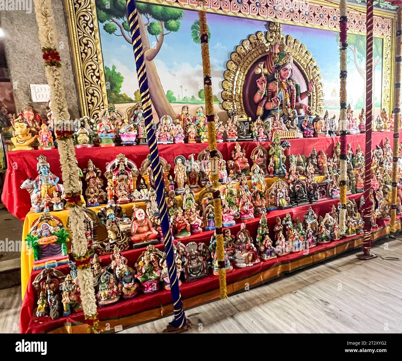The Golu festival of Navaratri celebrates the victory of good over evil, for nine auspicious