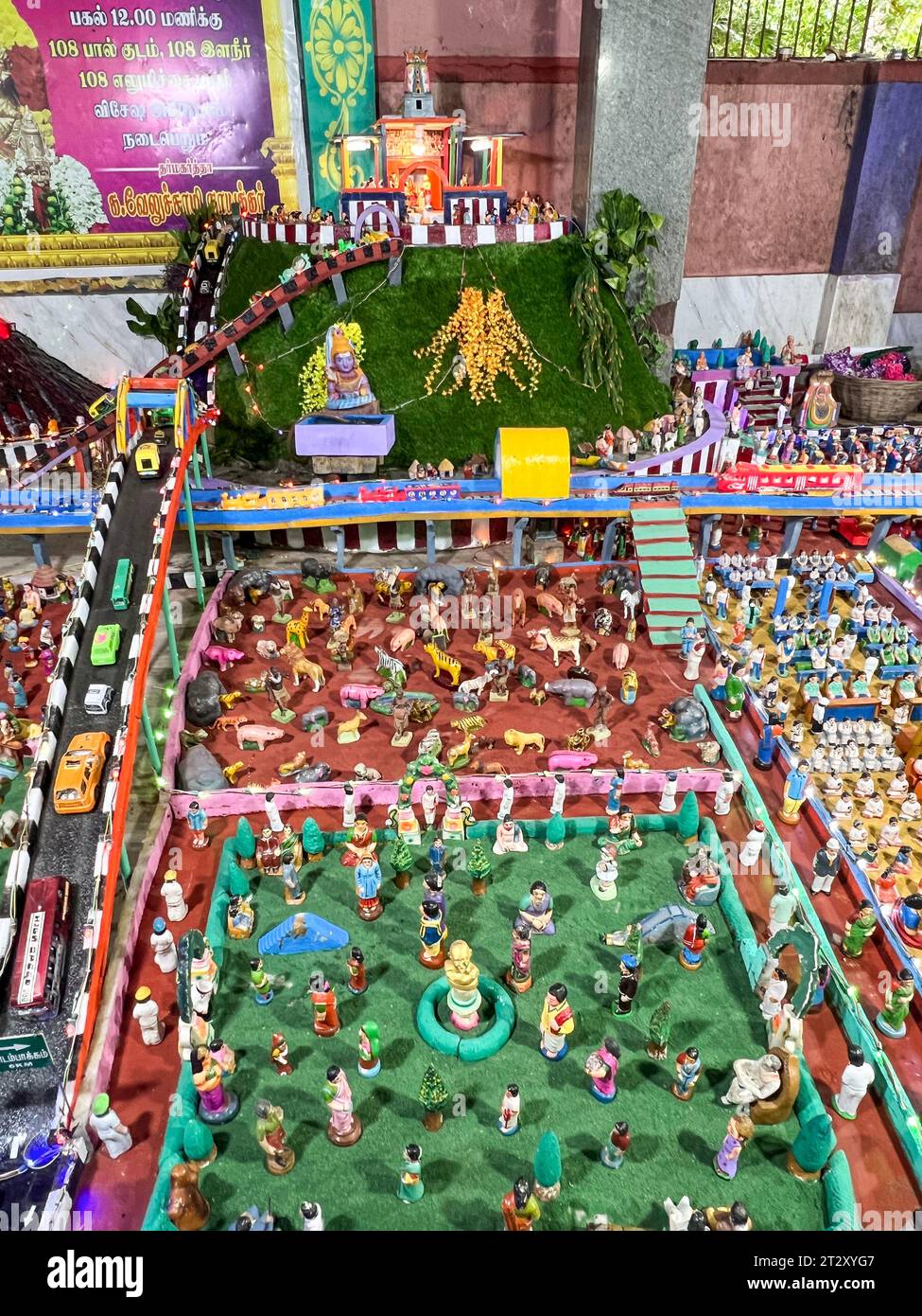 The Golu festival of Navaratri celebrates the victory of good over evil