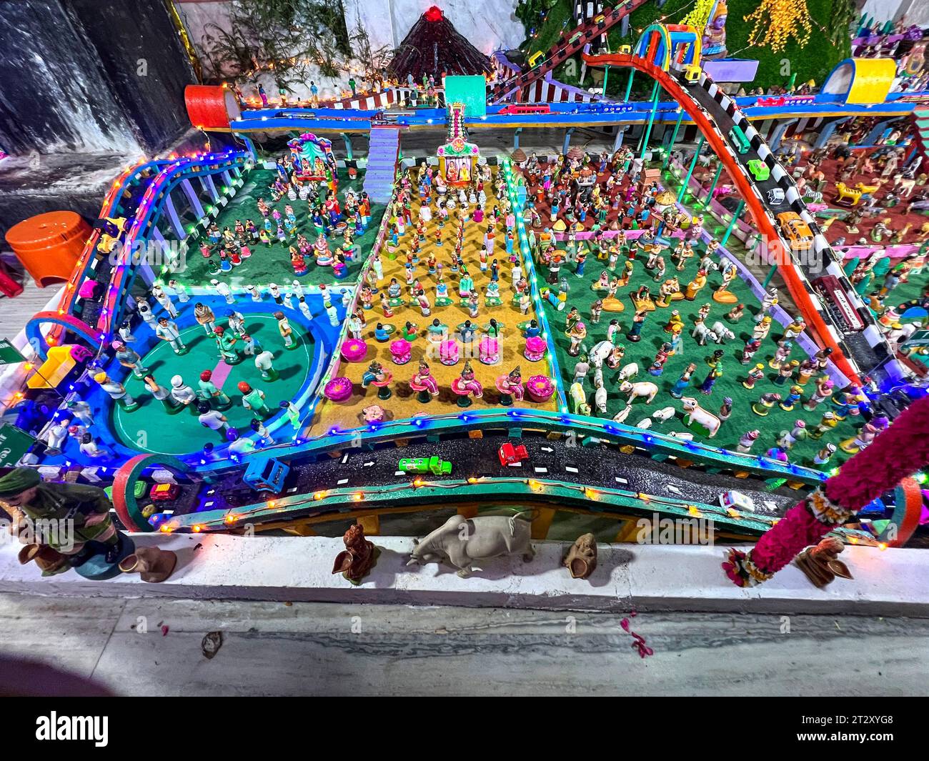The Golu festival of Navaratri celebrates the victory of good over evil