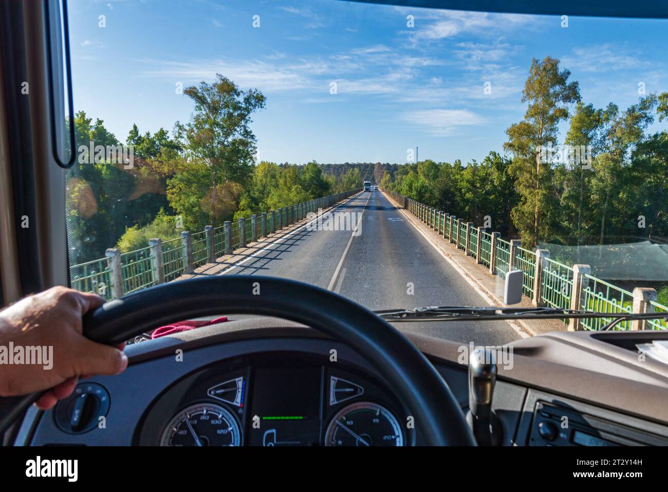 Inside truck cab hi-res stock photography and images - Alamy