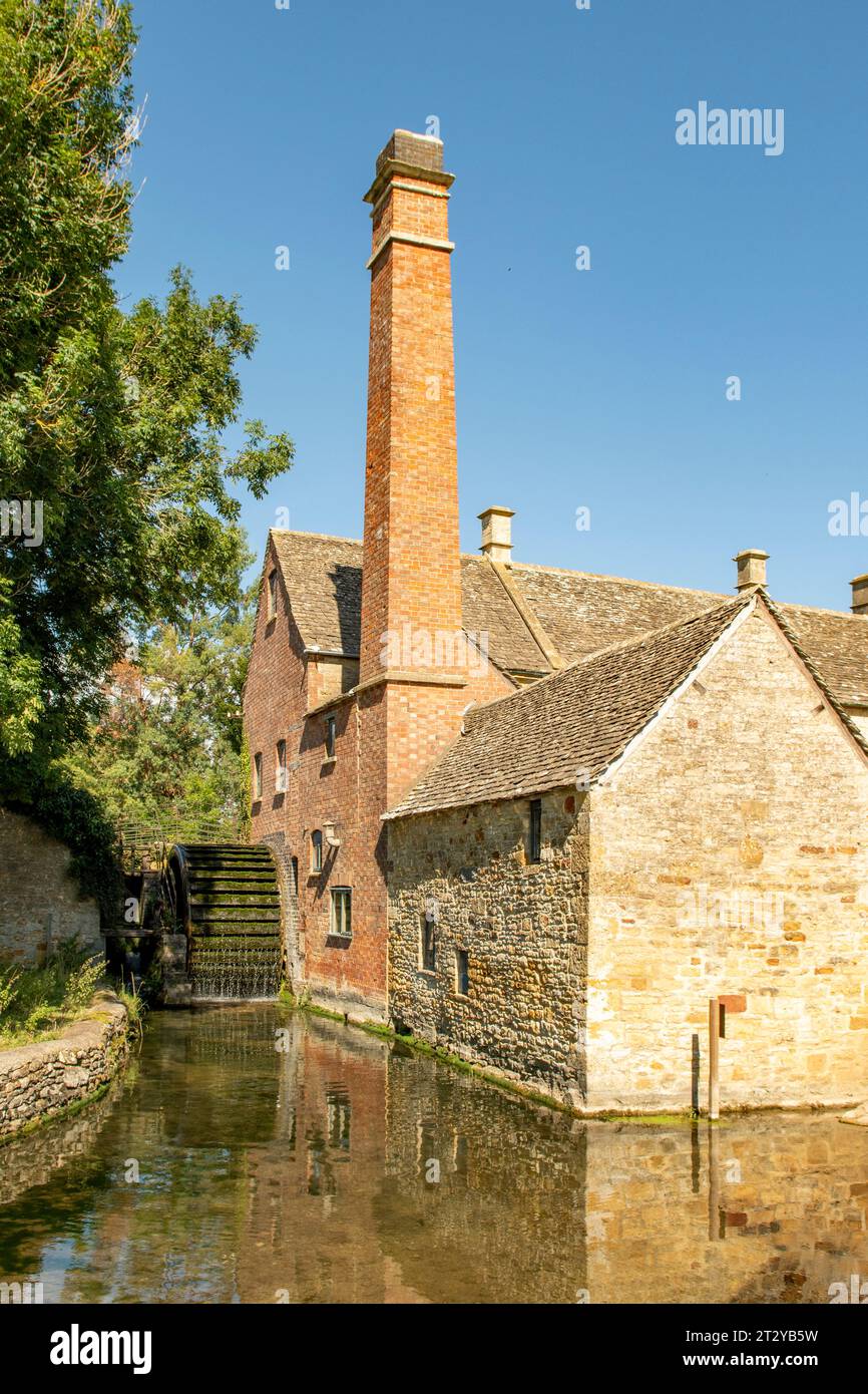 The Mill Museum, Lower Slaughter, Gloucestershire, England Stock Photo