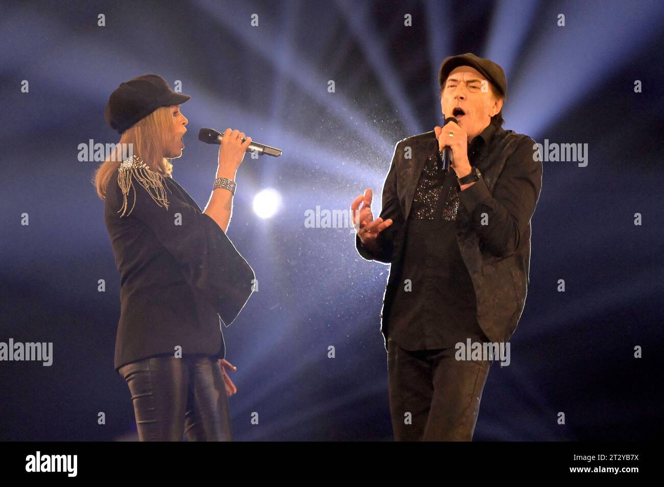 Stefan Zauner mit Ehefrau Petra Manuela in der TV Show Schlagerbooom