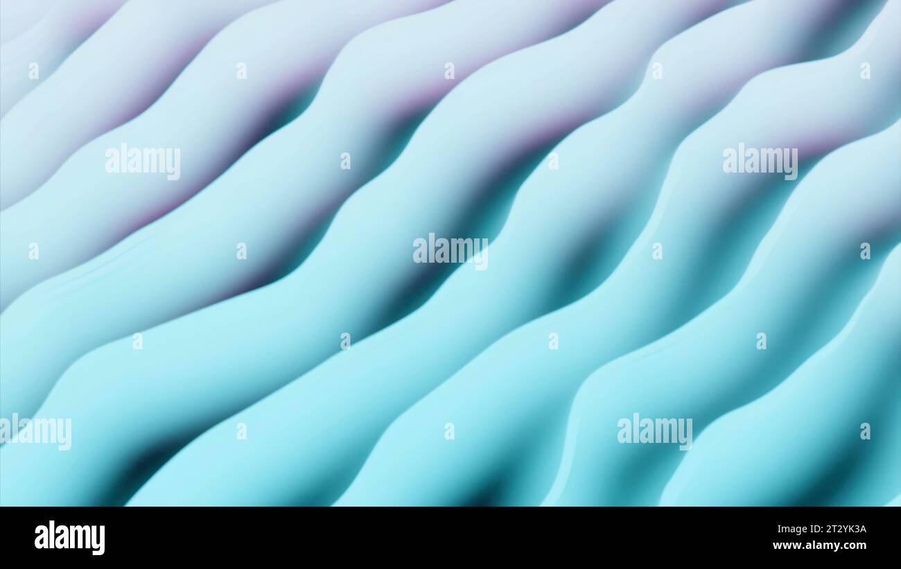 Abstract neon bending tubes. Design. Gradient glossy rows of tubes ...