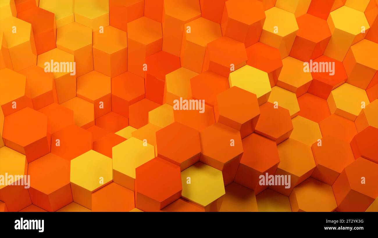 Group of moving hexagons hi-res stock photography and images - Alamy
