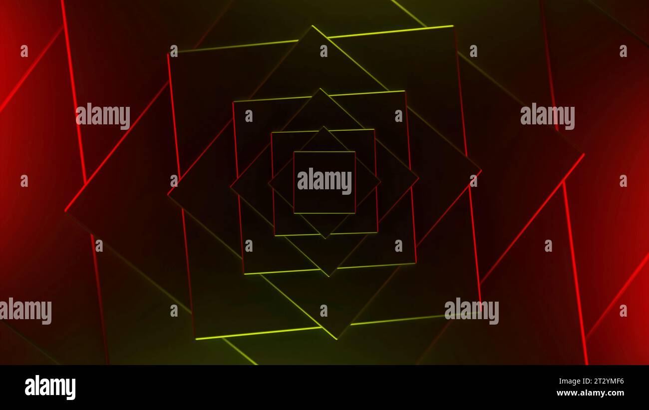 Rotating gradient tunnel. Design. Swirl of light colors and narrow ...
