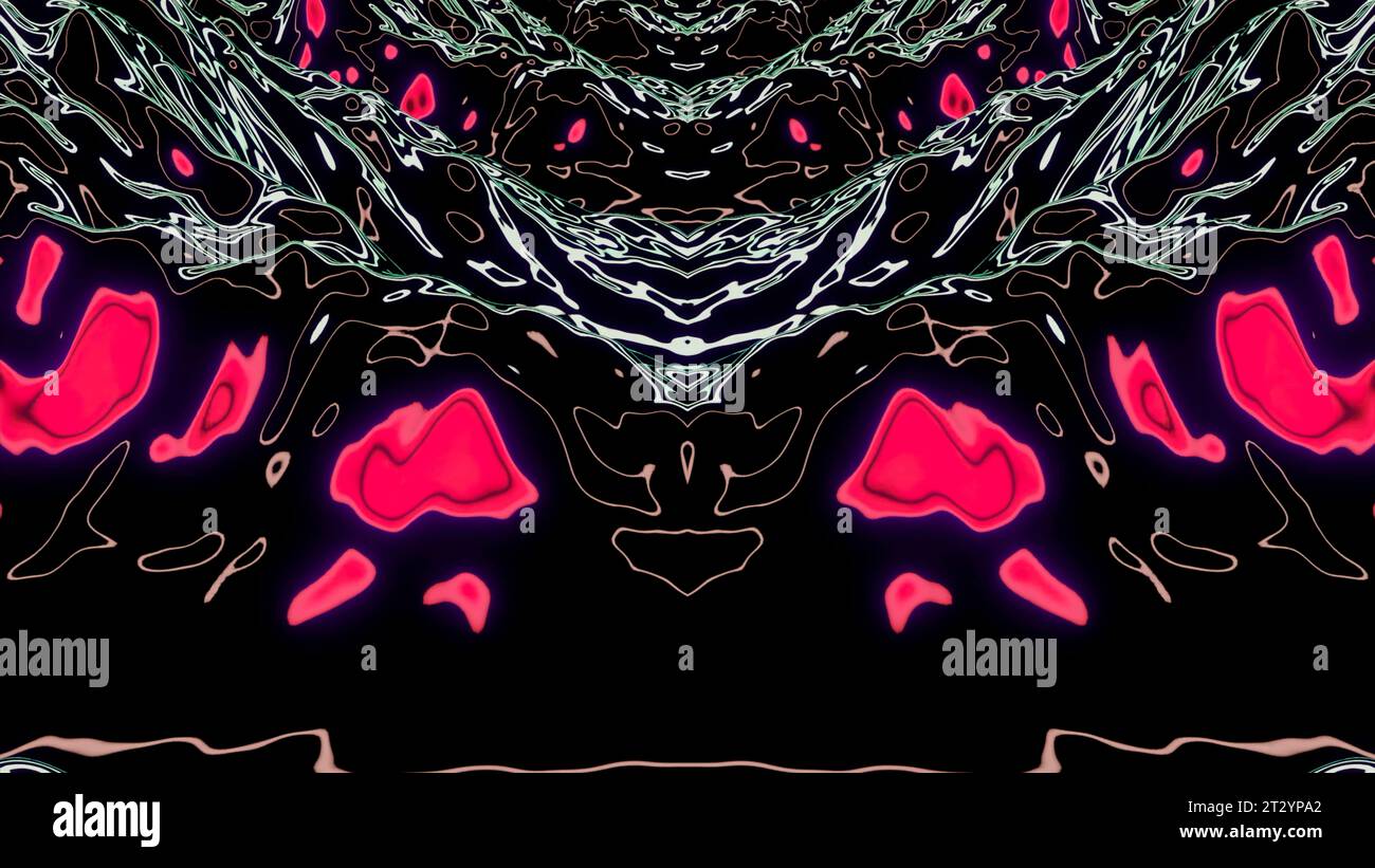 View inside of the stomach of an unknown creature. Design. Sticky