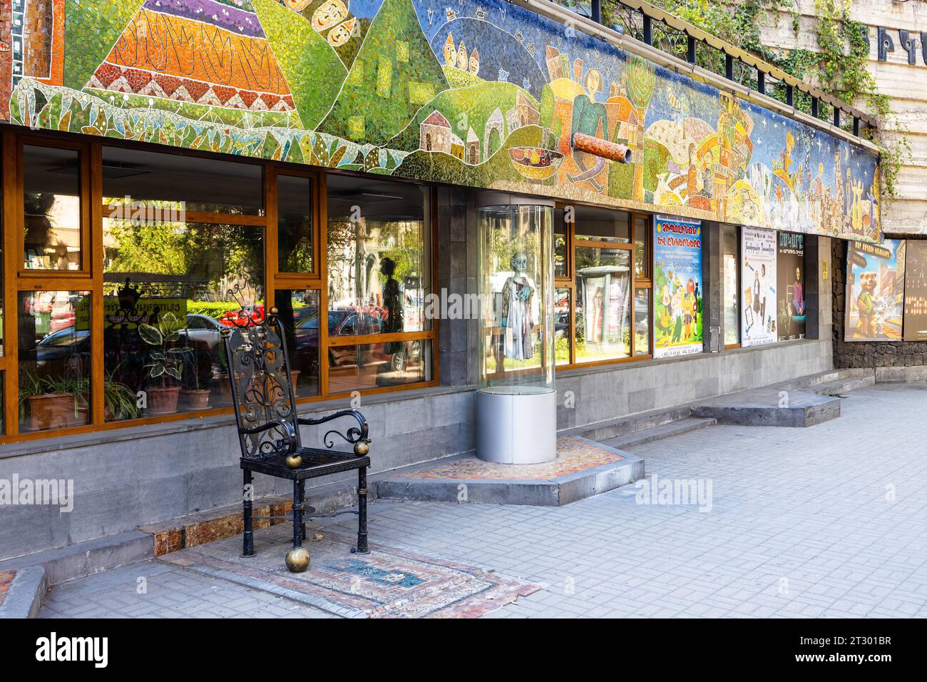 Yerevan, Armenia September 14, 2023 Hovhannes Tumanyan Puppet