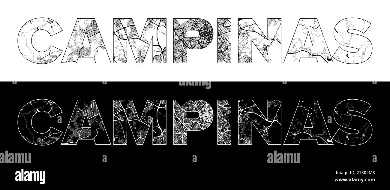 Campinas name stock vector images alamy