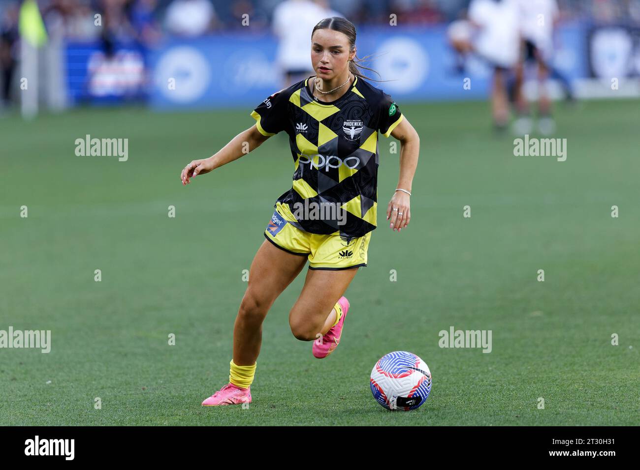 Sydney, Australia. 22nd Oct, 2023. Macey Fraser of Wellington Phoenix 