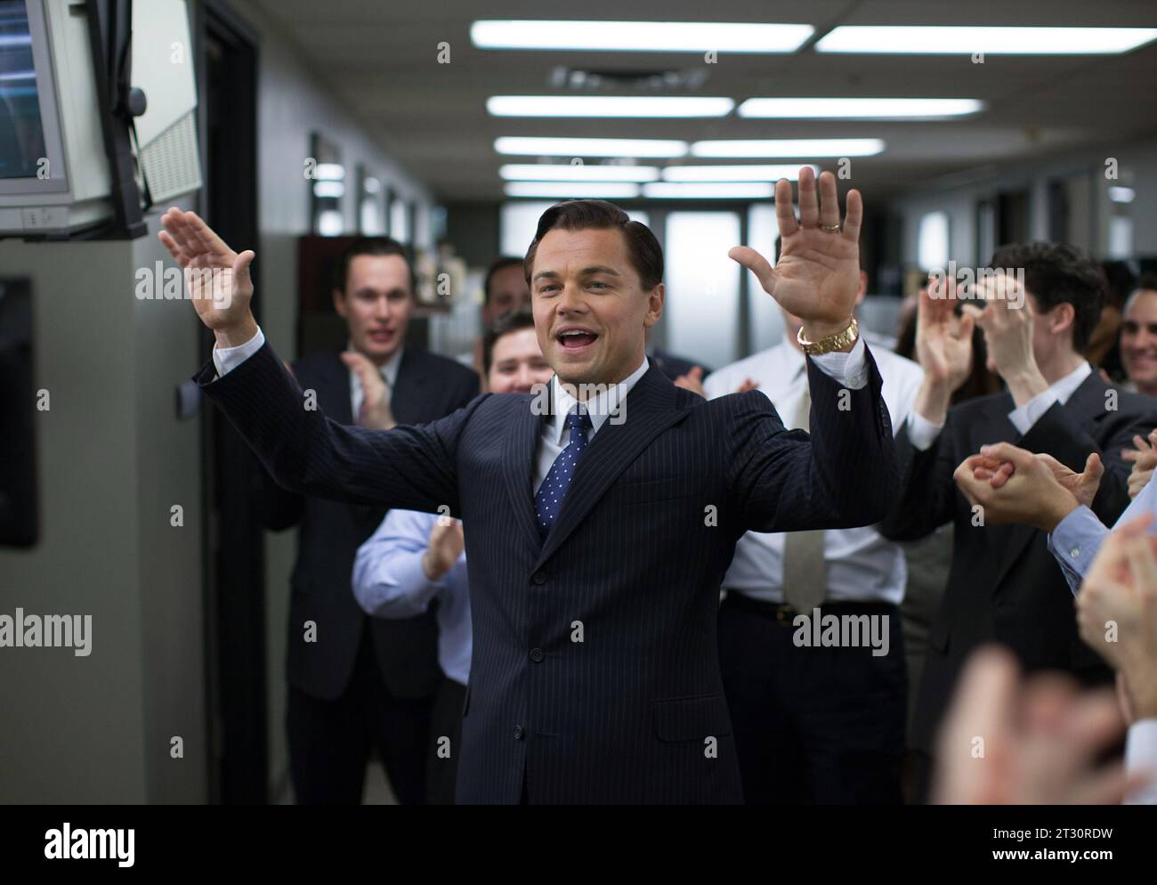 The Wolf of Wall Street  Leonardo DiCaprio Stock Photo