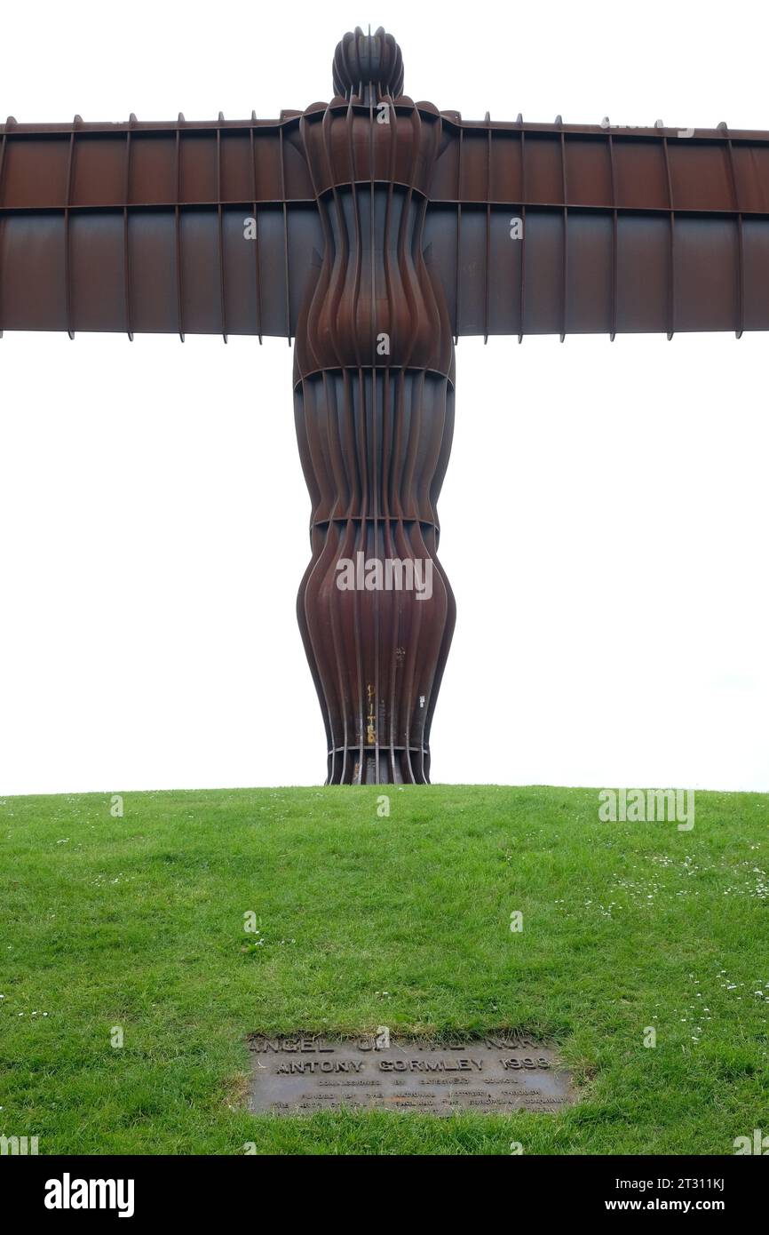 Angel of the north statue in Newcastle, UK, England Stock Photo Alamy