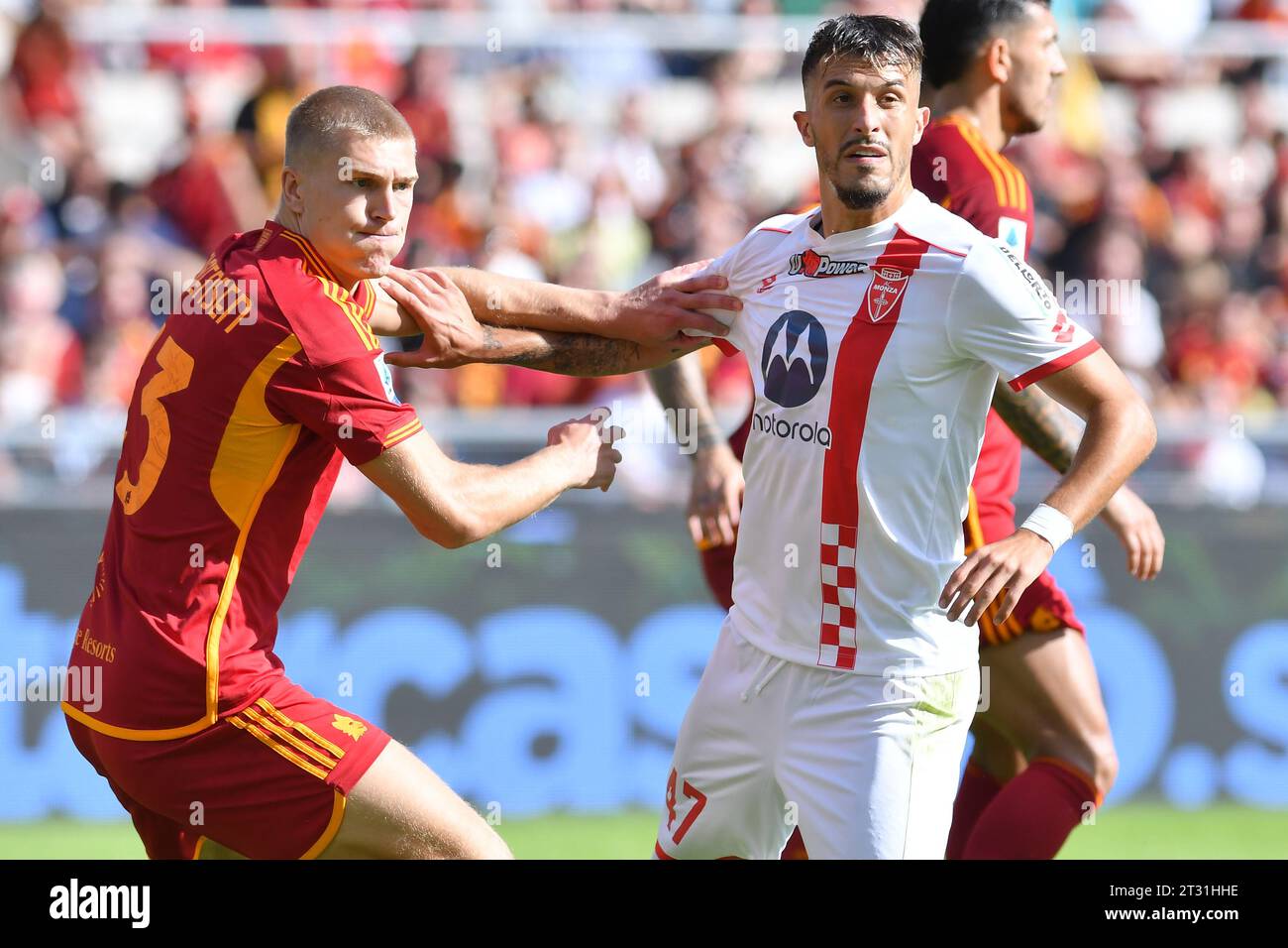 Stadio Olimpico, Rome, Italy. 22nd Oct, 2023. Serie A Football; Roma ...