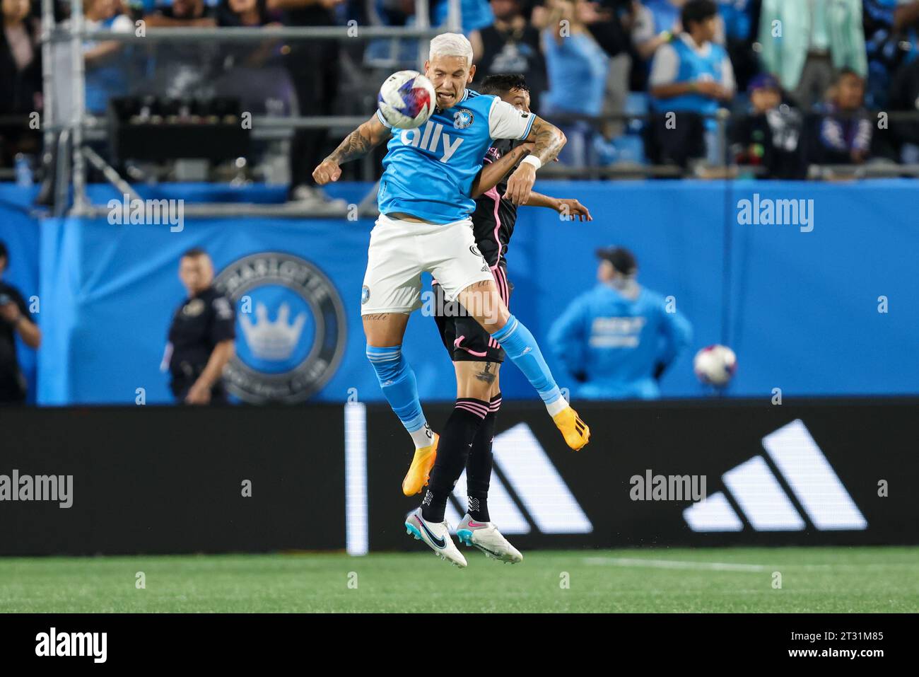 Charlotte, North Carolina, USA. 21st Oct, 2023. Charlotte FC forward