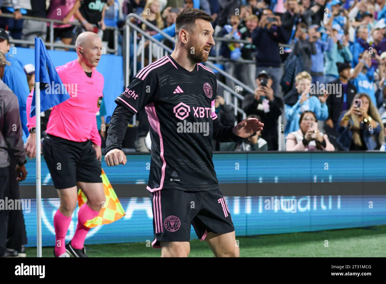 Charlotte, North Carolina, USA. 21st Oct, 2023. Inter Miami forward