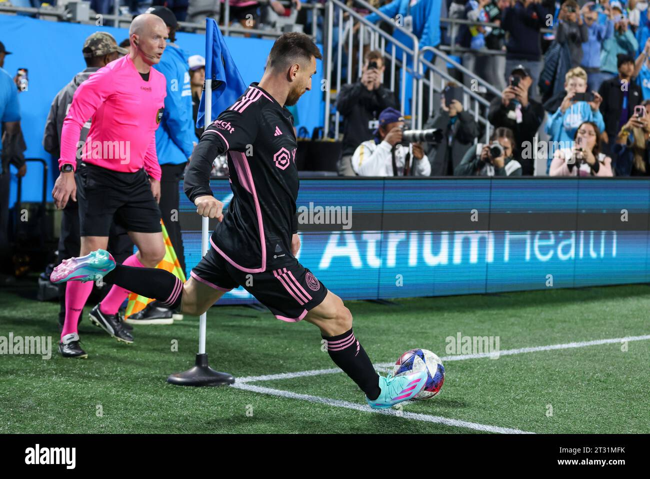 Charlotte, North Carolina, USA. 21st Oct, 2023. Inter Miami forward