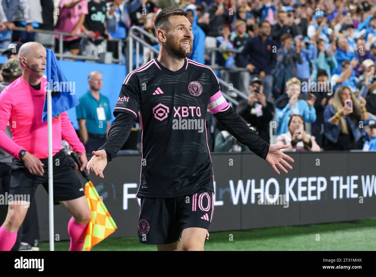 Charlotte, North Carolina, USA. 21st Oct, 2023. Inter Miami forward