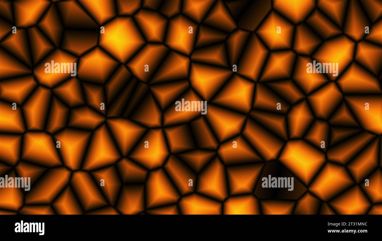 Abstract digital hexagonal animation pattern hi-res stock photography ...