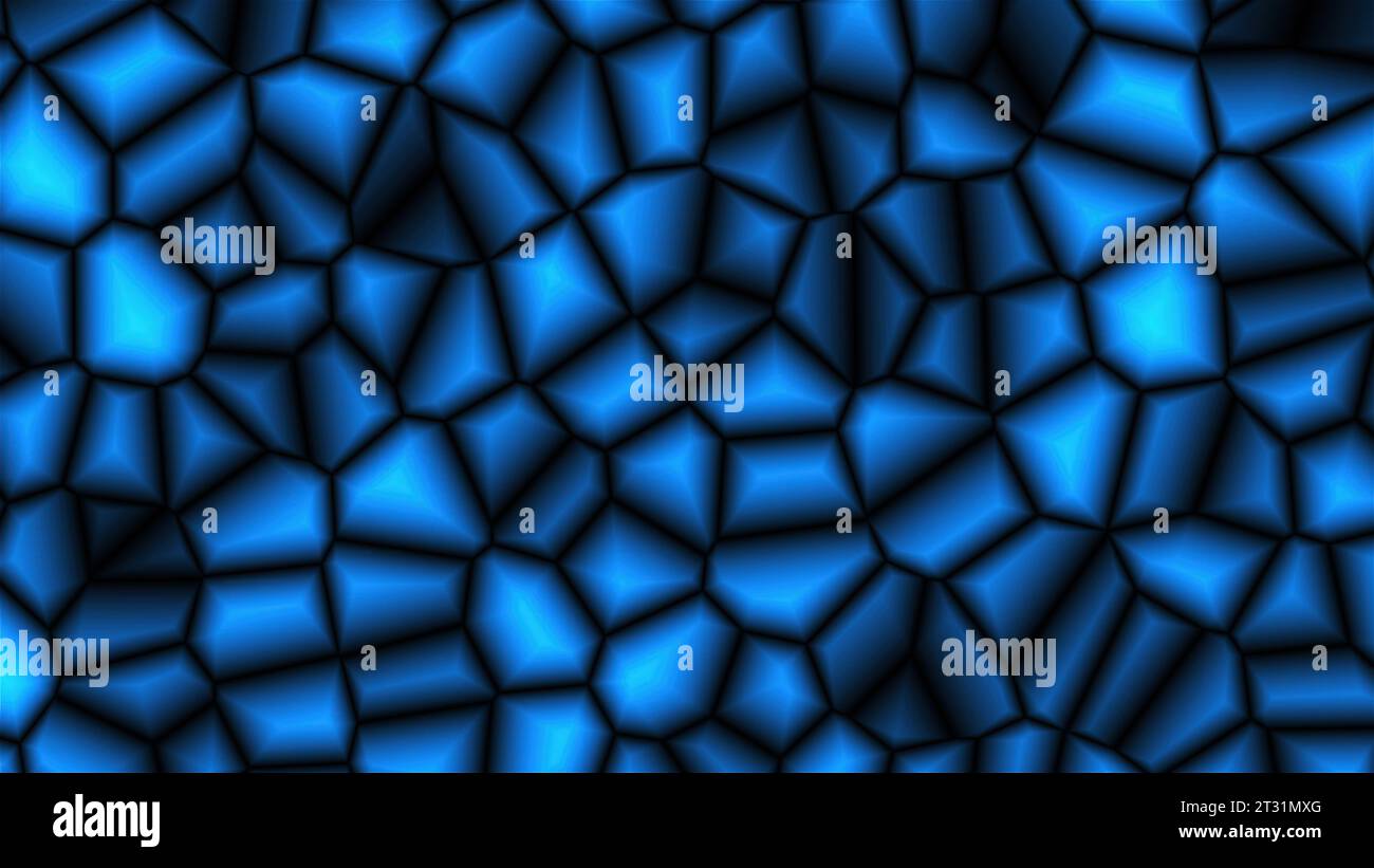 Abstract digital hexagonal animation pattern hi-res stock photography ...