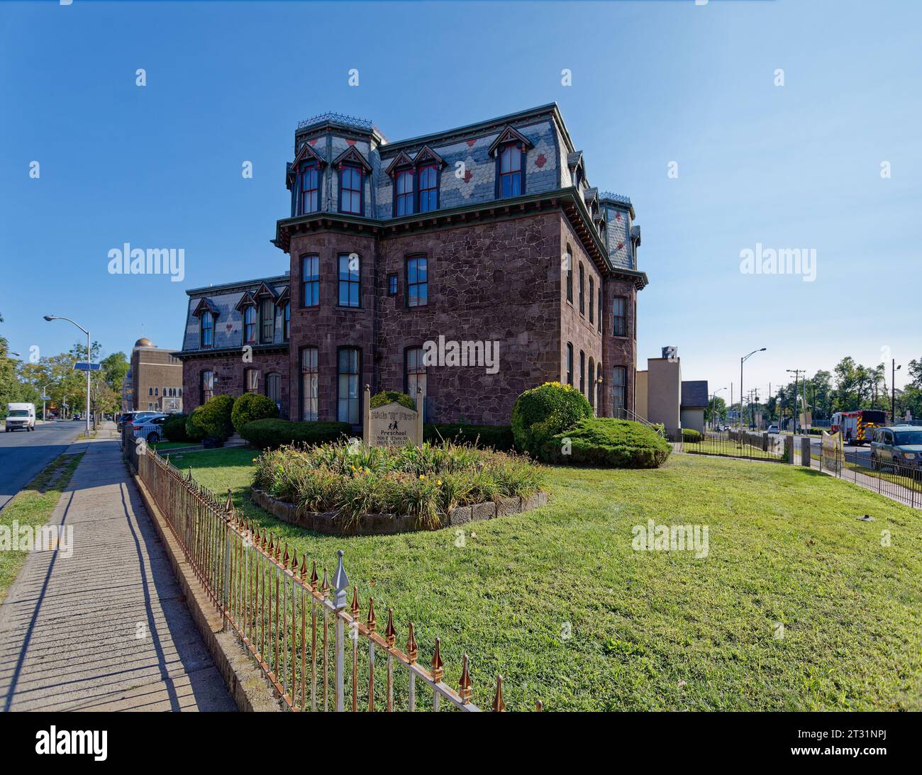 Ewing and Carroll, Trenton Mansardroofed 506 East State Street, in