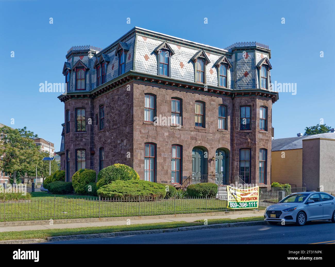 Ewing and Carroll, Trenton Mansardroofed 506 East State Street, in