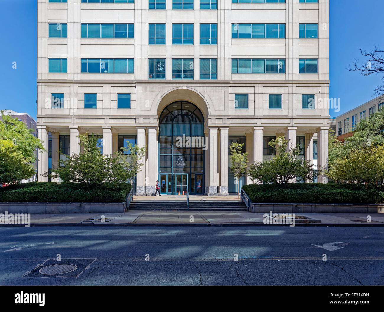 Downtown Trenton One State Square, an office building at 50 West State